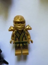 LEGO ninjago gold ninja minifigure
