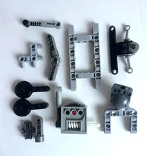 LEGO Mixed lot of 11 Technic Gears, Liftarms, Beams, Connector Frames Parts