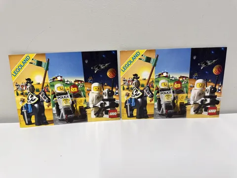 LEGO 1985 Legoland 24 Page Product Catalog Booklet LOT OF 2