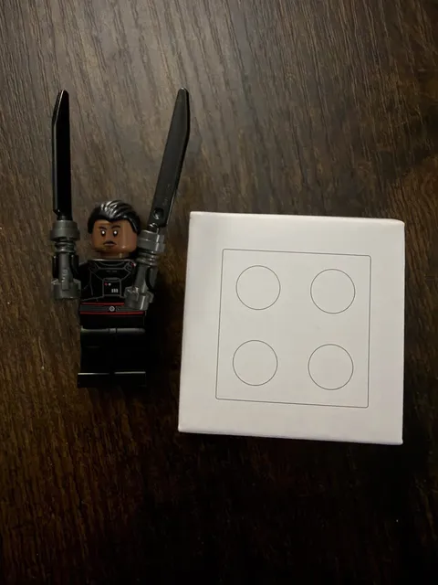 LEGO Star Wars Moff Gideon Brand New and Exclusive Minifigure from Set 75459