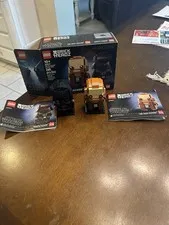 LEGO BRICKHEADZ: Obi-Wan Kenobi & Darth Vader (40547) Complete