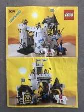 LEGO Castle System 6074 Black Falcon’s Fortress Instructions Only