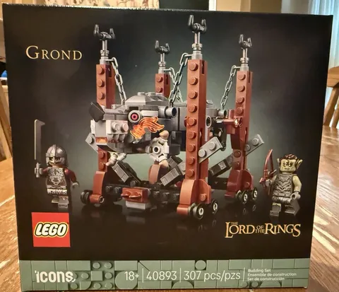 LEGO Icons Lord of the Rings Grond 40893 Complete Set 307 pcs 18+