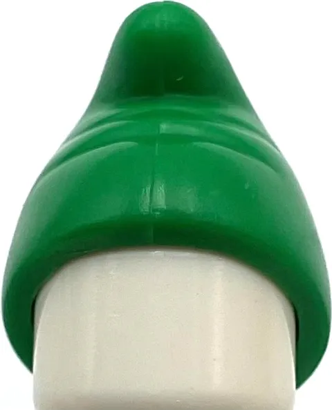 Lego New Green Minifigure Headgear Slouch Hat Dwarf / Gnome with Tip Part