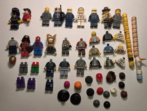 LEGO Minifigures, Parts, and Accessories Random Lot