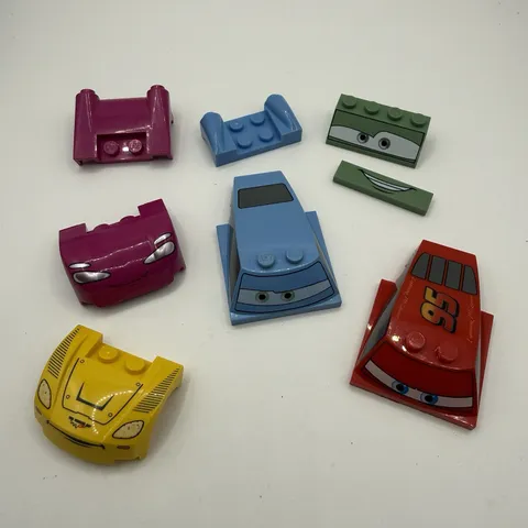 Lego Disney Cars Car Lot Figure Lot Printed Pieces