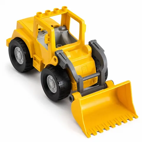 Duplo  Lego Big Front Loader 10520 Construction Vehicle Bulldozer 