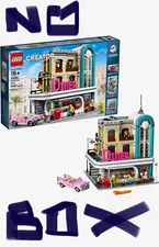 LEGO Creator Expert Downtown Diner 10260-FACTORY SEALED LEGO BAGS-no box+ BONUS