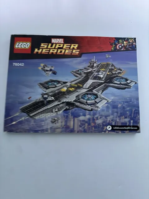 Lego Marvel: The Shield Helicarrier 76042 Instruction Manual