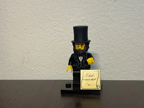 Abraham Lincoln CMF Abe Four Score Tile Movie 71004 LEGO® Minifigure mini figure
