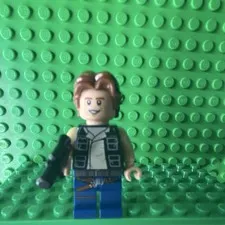 Lego Han Solo Minifigure #SW0771 Star Wars #75295-1 #75159-1 #75205-1 #75290-1