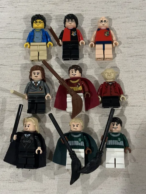 LEGO Harry Potter Minifigure Lot Hermione Lucius Draco Malfoy Goblin Quidditch