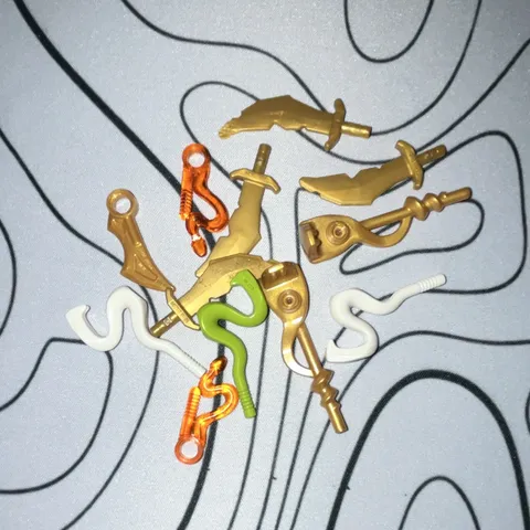 LEGO Ninjago Weapons Lot: Snake Weapons & Swords for Minifigures