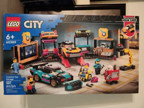 LEGO City: Custom Car Garage (60389), New in Sealed Box