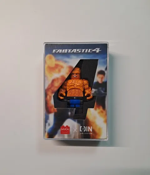 Lego Jin Custom Fantastic Four Thing Delux Version Minifigure 