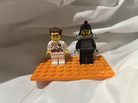 LEGO Ninjago Tournament Of Elements Karlof  And Griffin Turner Cracks On Torsos