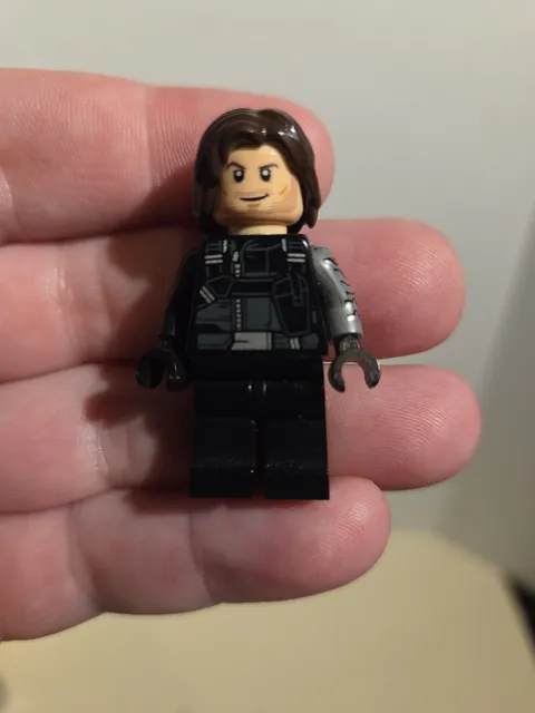 LEGO 76051 - Marvel Super Heroes - Winter Soldier - Minifig / Mini Figure Clean