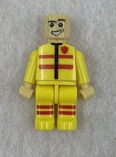 LEGO Jack Stone Fireman Hat #07 js007 Vintage 2001 Minifigure 4609 4657 9305.