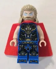 Lego Thor Minifigure Blue Suit & Red Cape 76208 76207 sh0811