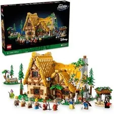 LEGO Disney Princess: Snow White and the Seven Dwarfs' Cottage Block toy F/S NEW