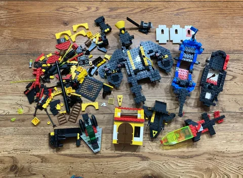 Vintage Lego Lot Incomplete 6954 Renegade 6277, 6057, 6813, 6923