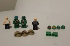 Lego Teenage Mutant Ninja Turtle TMNT Minifigure Lot Parts As Shown