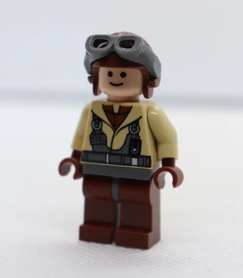 Naboo Fighter Pilot Tan 7660 Star Wars LEGO® Minifigure Mini Figure