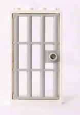 Lego Door Frames White 1x4x6 60596 Jail Western 
