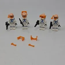 LEGO Star Wars: 332nd Ahsoka'a Clone Trooper Minifig Lot w/ Accessories