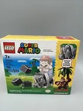 Lego Super Mario Rambi The Rhino, Donkey Kong Expansion Set. 106pcs. 71420