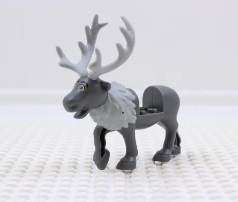 LEGO Disney Frozen Sven Reindeer Animal Figure 23946c01pb01 Dark Bluish Gray