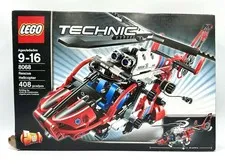 LEGO TECHNIC: Rescue Helicopter (8068) IOB with Sealed Bags - Retired