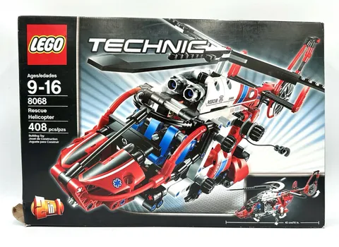 LEGO TECHNIC: Rescue Helicopter (8068) IOB with Sealed Bags - Retired