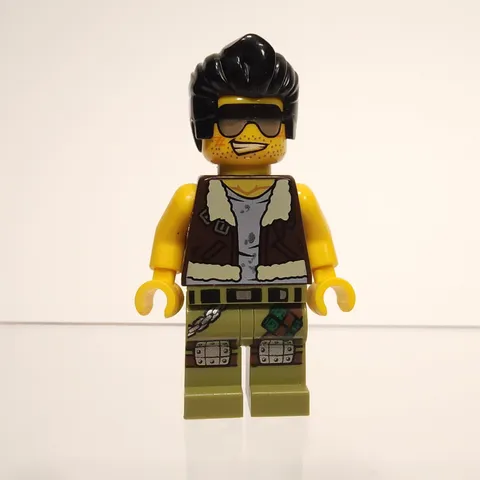 LEGO Frank Rock Minifigure Monster Fighters mof015 from 9461 The Swamp Creature