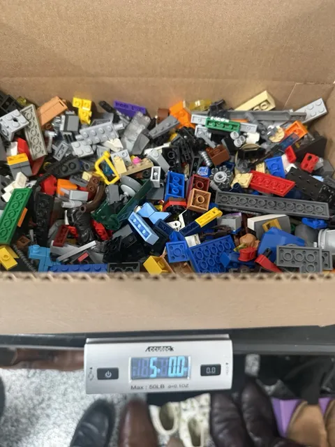 LEGO 5 Pounds lbs Random Parts Pieces  Blocks Bulk Lot