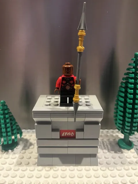 LEGO Super Heroes Minifigure - Okoye with Double Sided Spear 76267-14