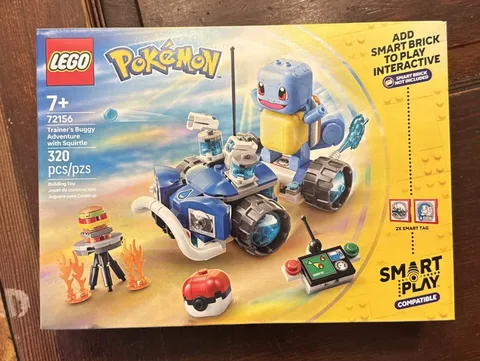 Lego Pokemon Smart Play Set 72156 Trainer's Buggy with Squirtle NEW! IN HAND!!