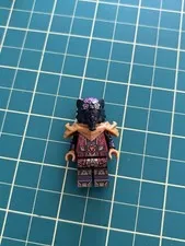 LEGO Ninjago Lord Ras - Dark Red Robe, Pearl Gold Shoulder Armor njo0812