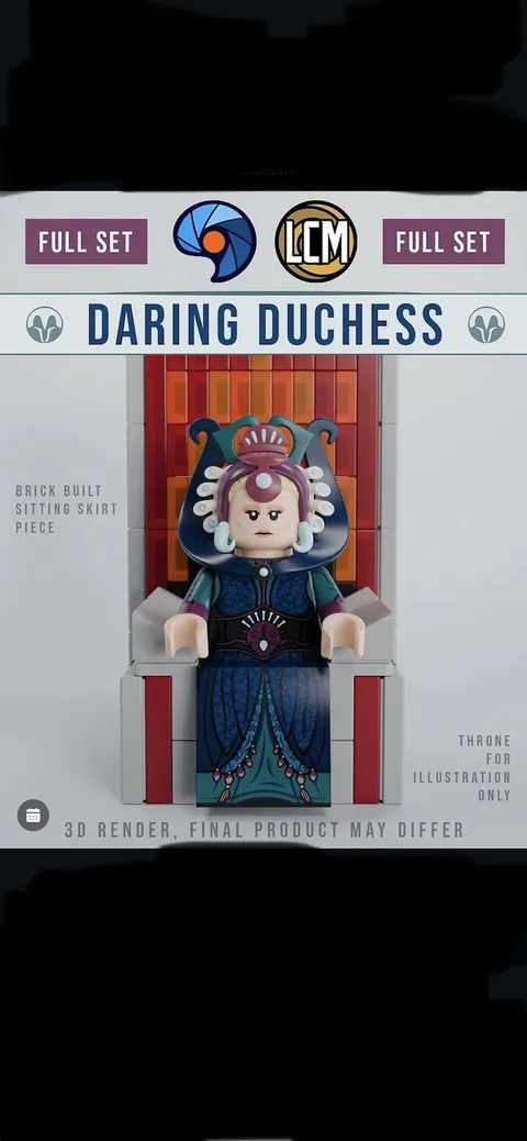 Lego Custom Baggles Studio And LCM Star War Daring Duchess Fullset!!