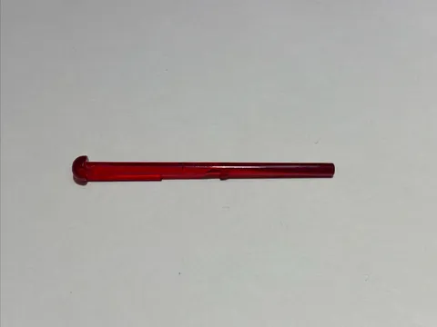 LEGO® 15303 Projectile Arrow, Bar 8L with Round End Trans Red ONE Piece