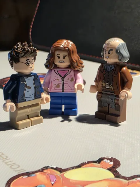 Lego Harry Potter Minifigure Lot Harry Hermione And Argus Filch