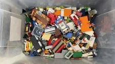 LEGO Bulk Bricks Pieces Lot Mixed Themes 8 lbs With Minifigures Ideas Minecraft