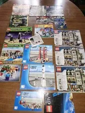LEGO Manual Only Lot Minecraft City Galaxy Squad Star Wars