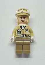 LEGO® Minifigure Star Wars sw0462 Hoth Rebel Trooper Tan Uniform (Stubble)