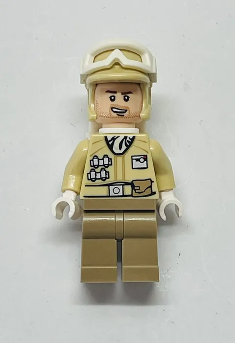 LEGO® Minifigure Star Wars sw0462 Hoth Rebel Trooper Tan Uniform (Stubble)