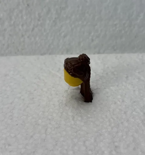 Lego  Long Braided Hair Brown - Star Wars Padme - New