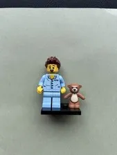 LEGO Series 6 Sleepyhead Boy Mini-figure with Teddy Bear 2012 NEW Loose Mint 