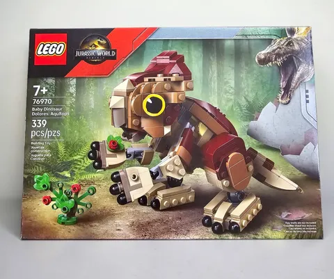 Lego Jurassic World 76970 Baby Dinosaur Dolores: Aquilops 339 pcs New Sealed