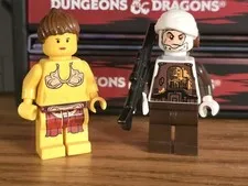 LEGO Star Wars Slave Leia Jaba & Dengar Minifigure  75145, 75167 Sw0070 