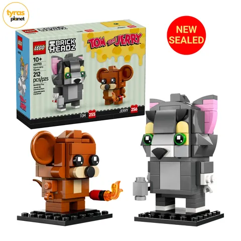 LEGO 40793 Brickheadz Tom and Jerry Figures 212pcs New SEALED